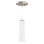 Project Lighting X-400ALT Modern Glass Pendant Fixture, Brushed Nickel. Fixed Price $44.50.
