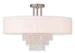 Livex Lighting 51029-91 Carlisle Semi-flush Mount Brushed Nickel. Fixed Price $541.96.