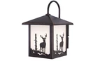 Vaxcel Bryce 12.5 In. 1-LIGHT Burnished Bronze Rustic Deer Outdoor Wall..... Fixed Price $124.60.