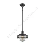 Elk Lighting 16081/1 Barnside 1-LIGHT 5" Wide Oil Rubbed Bronze Mini Pendant. Fixed Price $235.99.