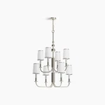 Kohler Lighting 27442-CH08 Tresdoux 24 Wide Taper Candle Chandelier. Fixed Price $396.00.