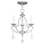 Livex Lighting 6423-91 Chesterfield Mini Chandelier Brushed Nickel. Fixed Price $245.96.