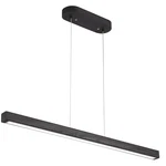 Yisdesign 47" Black Linear Pendant Light Wooden Led Fixt.... Fixed Price $234.38.
