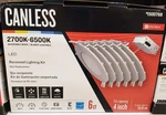 Utilitech Canless Color Choice 4-IN 50-WATT Equivalent White Round Dimmable R.... Fixed Price $177.41.