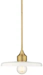 Z-lite 820P14 Paloma 14"W Pendant Brass. Fixed Price $270.00.