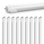 Cnsunway 10-PACK T8 Led Tube Lights 4FT, 18W 2400LM 6000K, Single Or Double E.... Fixed Price $104.85.