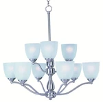 Maxim Lighting 10066FTSN Stefan 9-LIGHT Chandelier Satin Nickel. Fixed Price $448.00.