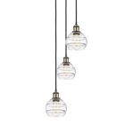 Innovations Lighting 113B-3P-24-12 Rochester Pendant Black. Fixed Price $485.76.