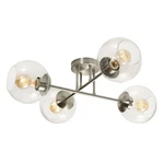Afx JAMC24MB Jamie Light 25"W Semi-flush Ceiling Fixture Nickel. Fixed Price $214.00.