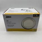 Juno White Led Remodel-gimbal Recessed Light Kits 4" JKLR4AJ06LM30K9W4 Open Box. Fixed Price $12.80.