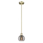 Innovations Rochester 6" Stem Mini Pendant, Ab/sm 616-1S-AB-G556-6SM. Fixed Price $226.60.