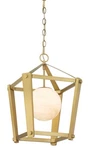 Minka Lavery 3784 Shimmer 13"W Pendant - Brass. Fixed Price $419.00.