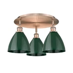 Innovations Lighting 516-3C-10-20 Ballston Dome Flush Antique Copper. Fixed Price $448.80.