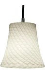 Justice Design Group Lighting Fusion Collection Mini 1-LIGHT Pendant. Fixed Price $65.00.