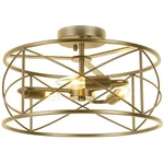 Dainolite Lighting CLH-153FH-AGB Calah Semi-flush Mount Aged Brass. Fixed Price $180.80.
