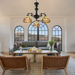 3-HEAD Antique Style Pendant Lamp Hanging Chandelier Light Fixture F/dining Room. Fixed Price $162.09.