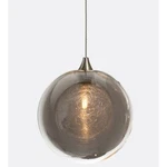 Ceiling Pendant Fixture Hand Blown Glass Orb Unique Elegant Lighting 6" Gy. Fixed Price $187.50.