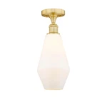 Innovations Lighting 616-1F-15-7 Cindyrella Semi-flush Satin Gold /. Fixed Price $168.96.