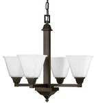 Sea Gull Denhelm 24" Light Chandelier, Burnt Sienna, 3150404-710. Fixed Price $121.48.