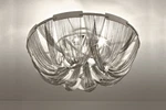 Terzani Soscik Nickel Chandelier Medium. Fixed Price $5500.00.