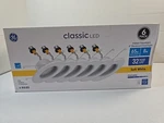 (box Of 6) Ge Classic Led 5" Or 6" 65-WATT Equivalent White Dimmable Recessed. Fixed Price $42.99.
