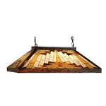 Meyda Lighting 39'L Nuevo Mission Oblong Pendant, Baf Hag 59RF Xag - 66677. Fixed Price $2850.00.