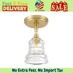 Crystorama Gregory 1-LIGHT Semi Flush Mount No Import Fees. Fixed Price $110.00.