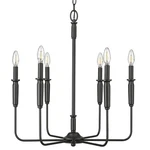 Millennium Lighting 29306 Savanne 24"W Taper Candle Style - Black. Fixed Price $331.90.