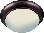 Maxim 5852 Bronze Essentials 16"W 3-LIGHT Ceiling. Fixed Price $74.00.