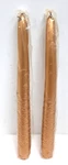 Vintage Nos 2 Boxes Of Each Golden Taper Candles 9.5" Wrapped, Current Inc. Fixed Price $18.00.