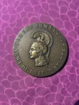 Rare Wwii Us Wac Women's Army Corps Bronze Large Medallion Presentation Box. Fixed Price $150.00.