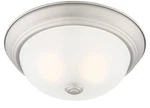Designers Fountain 1257S-W Decorative Flushmount Light 11"W Grey.. Fixed Price $24.00.