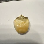 Antique 10K Gold Elk Tooth Pendant. Fixed Price $150.00.