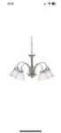 Kichler Wynberg Chandelier 5LT, Brushed Nickel, Satin Etched - 2093NI. Fixed Price $98.80.
