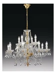 Classic Design Crystal Chandelier Gold LEO-MADRID-8+4. Fixed Price $1291.94.