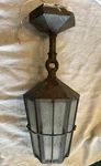 Antique Arts & Crafts Handel Type Copper ?exterior Ceiling Porch Light Fixture. Fixed Price $199.99.