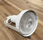Lightolier 6282 White Track Head With PAR30 Led Bulb - 3000K Warm. Fixed Price $19.99.