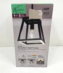 Feit Electric Katalyst 1-LIGHT Matte Black Adjust Cct 3 Mode Led Pendant. Fixed Price $59.99.