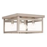 Livex Lighting Milford Flush Mounts, Brushed Nickel 4032-91. Fixed Price $219.96.