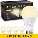 Daybetter A19 Led Light Bulbs, 100W Equivalent, 2700K, 4 Pack. Fixed Price $24.99.
