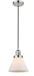 Innovations Light Large Cone Mini Pendant Polished Nickel - Retail $175. Fixed Price $35.00.