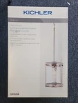 Kichler Angelica Polished Nickel Industrial Clear Cylinder Mini Pendant Light. Fixed Price $120.00.