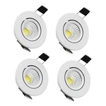 Led Recessed Downlight 110V Dimmable 3WCOB CRI80 Spotlight Lamp Daylight 2. Fixed Price $52.33.