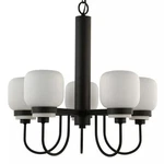Calloway 24" Wide 5 Light Single Tier Empire Style Chandelier, Oil Rubbed Bronze. Fixed Price $59.99.