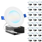 Sunco 24 Pack Inch Ultra Thin Led Recessed Ceiling Lights Slim, High Bright.... Fixed Price $172.71.