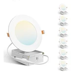 Torchstar Ultra-thin 6 Recessed Light White. Fixed Price $62.00.