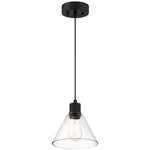 Access Lighting Port Nine Martini Rled Pendant, Bk 63140LEDDLP-MBL-CLR. Fixed Price $110.40.