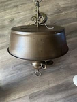 Vintage Ceiling Light Chandelier Thomas Industries Metal Brass Farmhouse 3. Fixed Price $49.99.