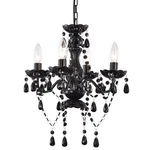 Lalula Black Chandelier Small Crystal Lighting Mini Acrylic. Fixed Price $95.56.