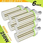 Kukupoo (6PACK) 100-277VAC Led Corn Light 200W 30000LM 6000K High Bay Barn Lamp. Fixed Price $451.20.